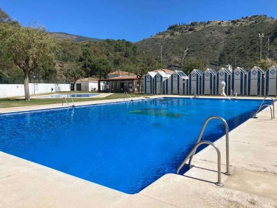 شقة Duplex Tematico Andaluz Con Agradable Terraza - El Mirador De Benahavis 2 المظهر الخارجي الصورة